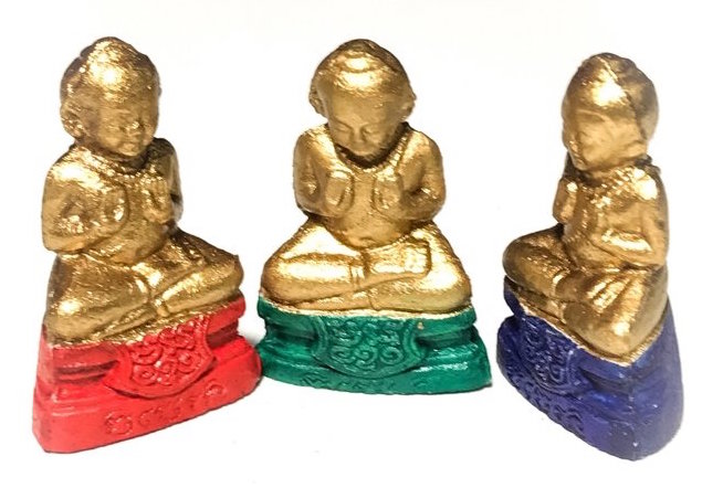 Kumarn Taep Jinda 3 amulet Gammagarn set